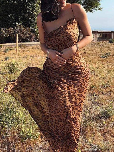 Liona Leopard Dress